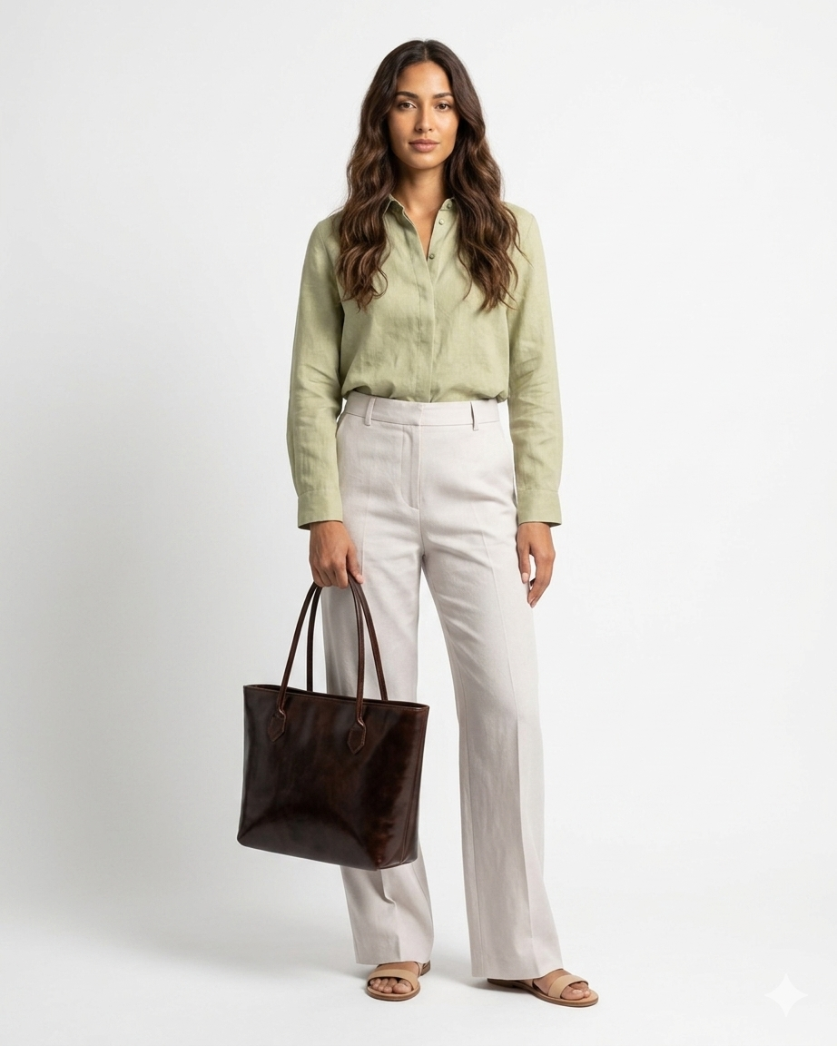 BOLSO TOTE GARDENIA