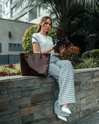 BOLSO TOTE GARDENIA