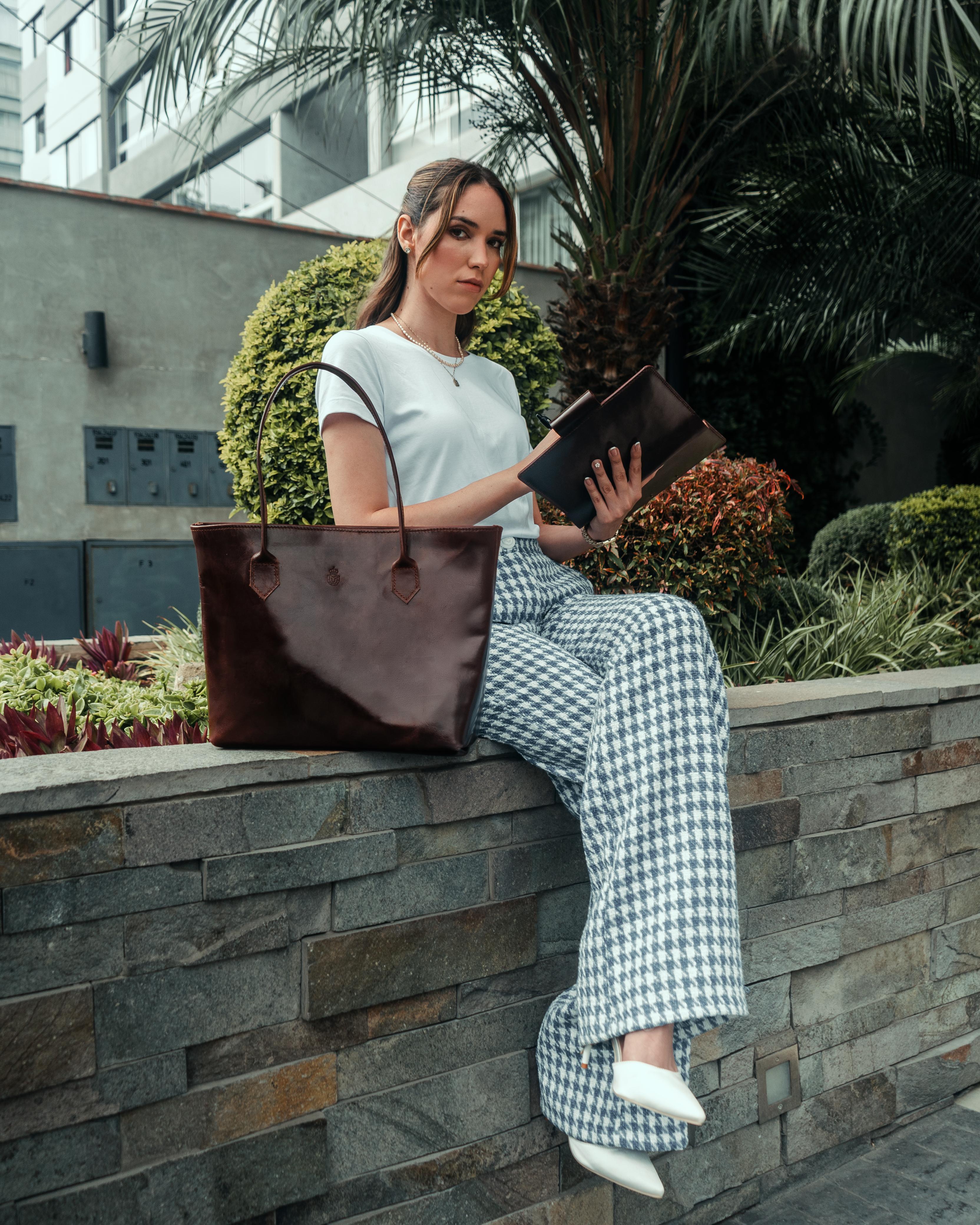 BOLSO TOTE GARDENIA