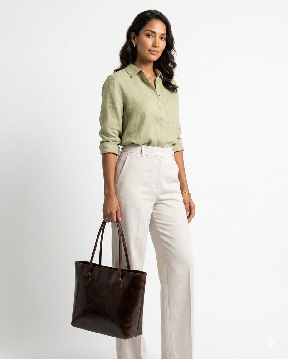 BOLSO TOTE GARDENIA